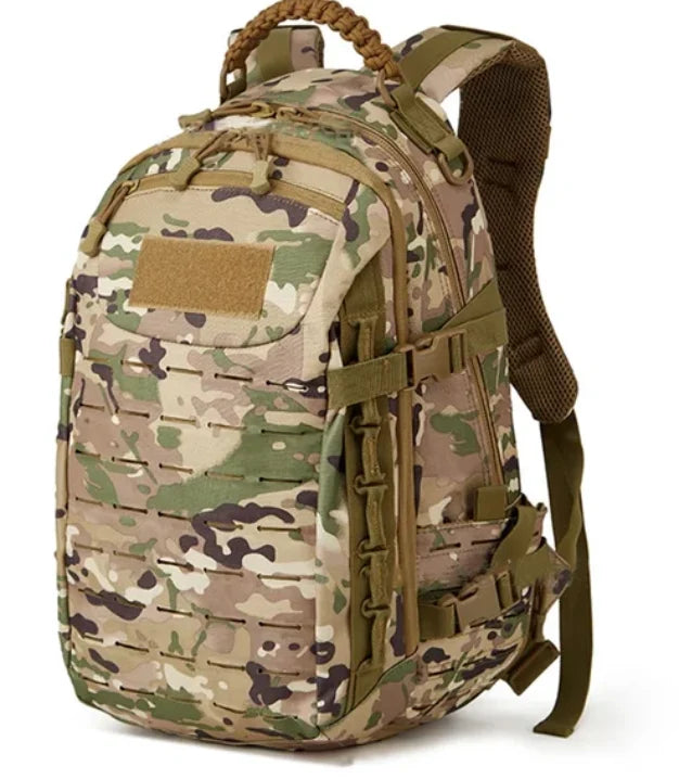 Tactical Backpack MOLLE System Padded Back Panel Hydration Compatible