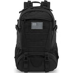 Tactical Backpack Water-Resistant MOLLE Webbing Padded Straps