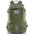Tactical Backpack Water-Resistant MOLLE Webbing Padded Straps