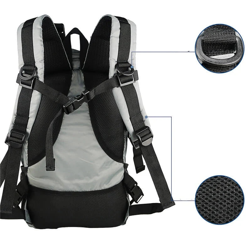Tactical Backpack Water-Resistant Nylon Large Capacity & Multiple Pockets
