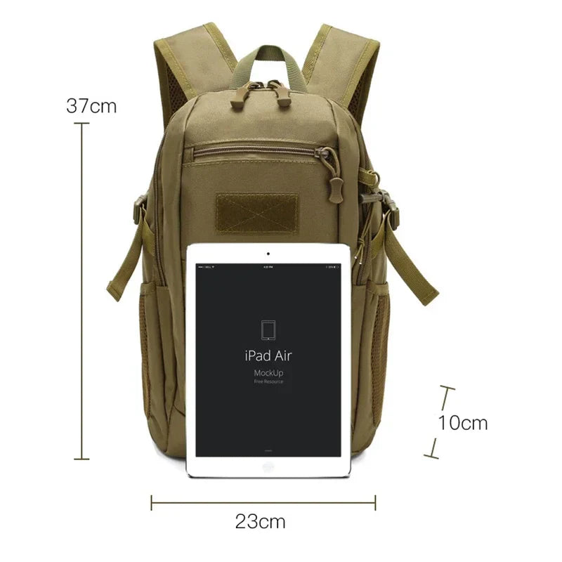 Tactical Backpack Waterproof 20L Lightweight & Ergonomic