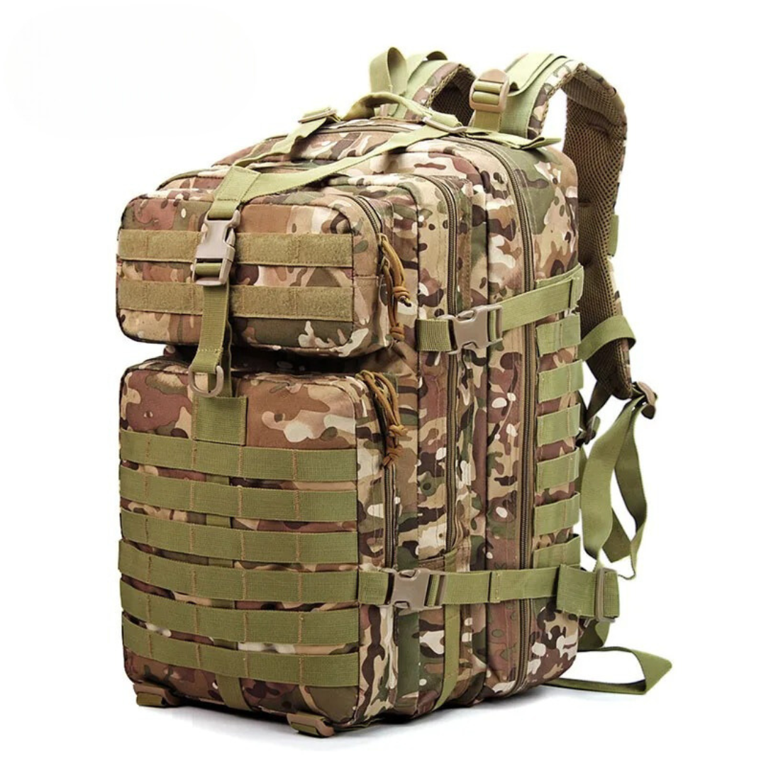 Tactical Backpack Waterproof Anti-Theft 50 L Capacity