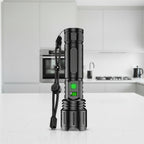 Tactical Flashlight 100000 Lumens & Rechargeable Power Bank