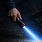 Tactical Flashlight High-Power Laser Beam Waterproof Compact