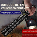 Tactical Flashlight Rechargeable Osram LED & COB Battery Indicator
