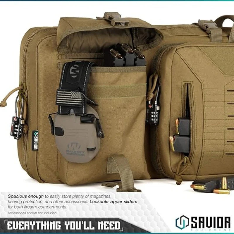 Tactical Gear Bag Multi-Pocket MOLLE Weather-Resistant