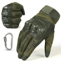 Tactical Gloves Impact-Resistant Touchscreen Fingertips & Non-Slip Grip