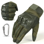Tactical Gloves Impact-Resistant Touchscreen Fingertips & Non-Slip Grip
