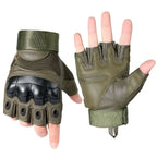 Tactical Gloves Impact-Resistant Touchscreen Fingertips & Non-Slip Grip