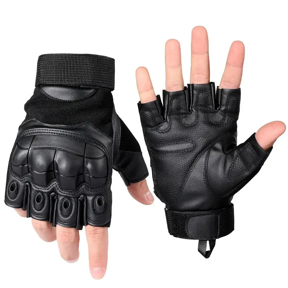 Tactical Gloves Impact-Resistant Touchscreen Fingertips & Non-Slip Grip
