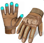 Tactical Gloves Reinforced Knuckles Cut-Resistant Palm