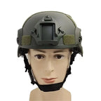 Tactical Helmet ABS Shell & EPS Foam Side Rail Mounts