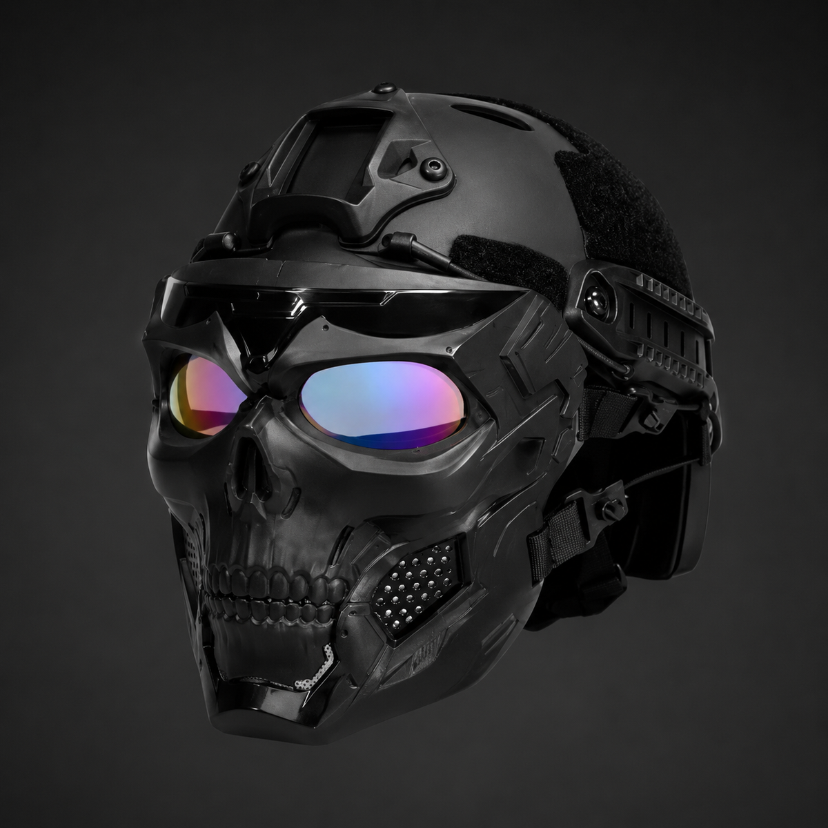Tactical Helmet Mask Skull Design Lightweight & Durable