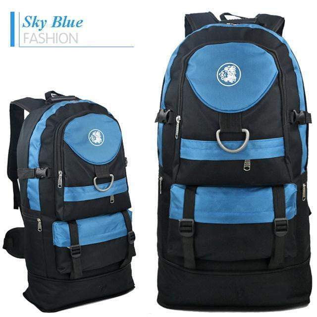 Tactical Hiking Backpack Expandable 50 - 70L Durable Polyester