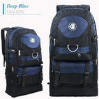 Tactical Hiking Backpack Expandable 50 - 70L Durable Polyester