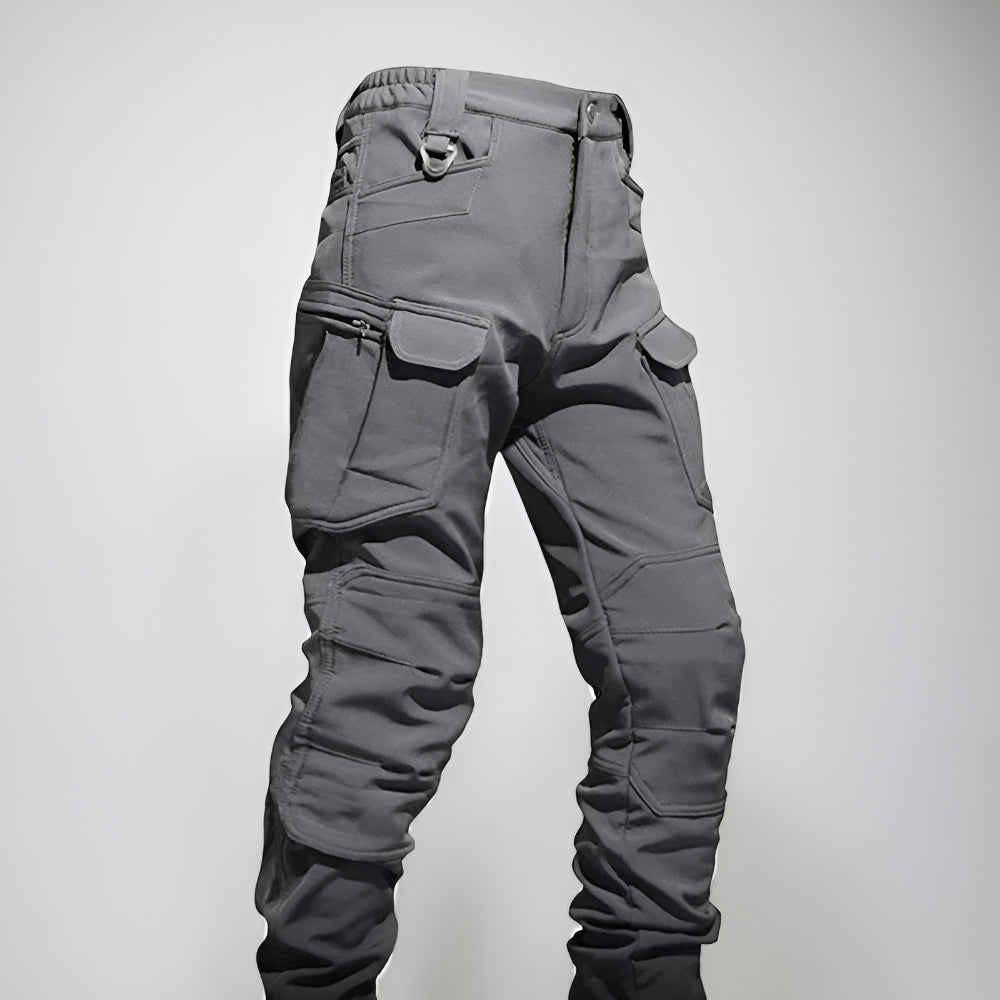 Tactical Jacket & Pants Set Hooded Multi-Pocket Durable Fabric