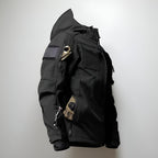 Tactical Jacket & Pants Set Hooded Multi-Pocket Durable Fabric