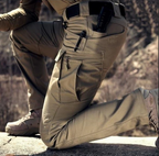 Tactical Pants Ripstop Reinforced Knees Water-Resistant