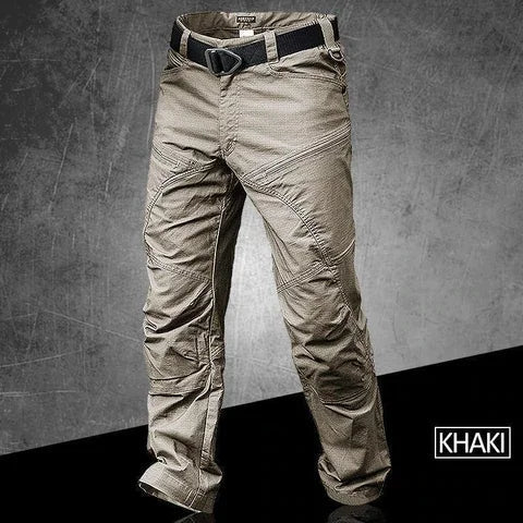 Tactical Pants Ripstop Reinforced Knees Water-Resistant