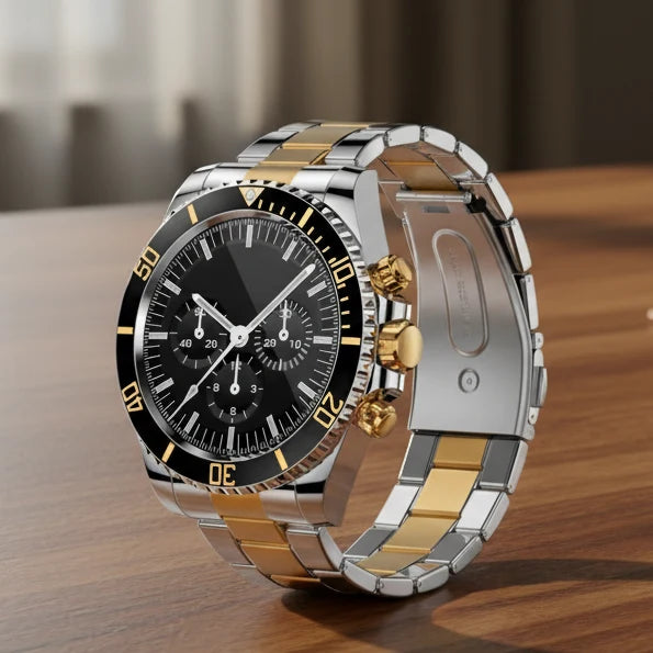 Tactical Smartwatch GPS Titanium Case 21-Day Battery