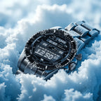 Tactical Smartwatch GPS Titanium Case 21-Day Battery