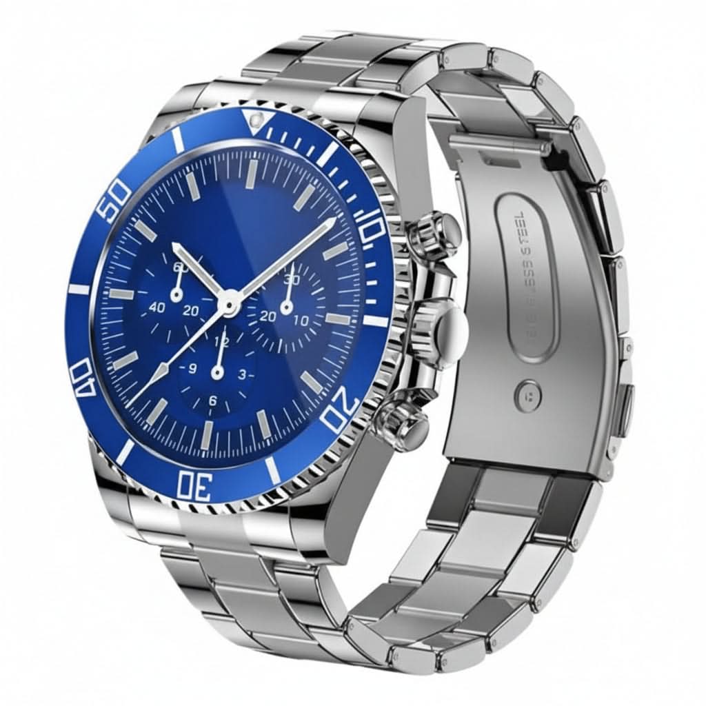 Tactical Smartwatch GPS Titanium Case 21-Day Battery