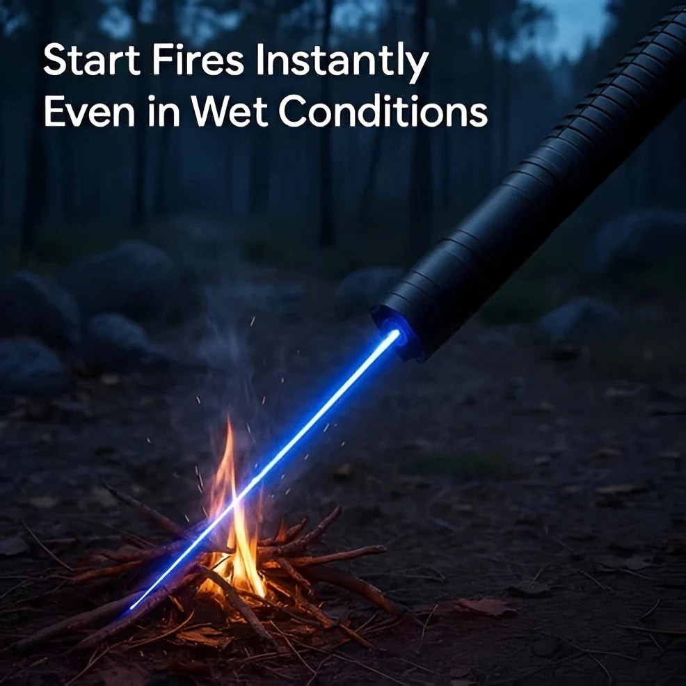 Tactical Torch Rechargeable Fire Starter & 3.1 Mile Beam