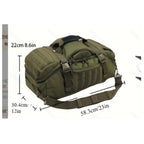 Tactical Travel Bag Weather-Resistant Multiple Compartments