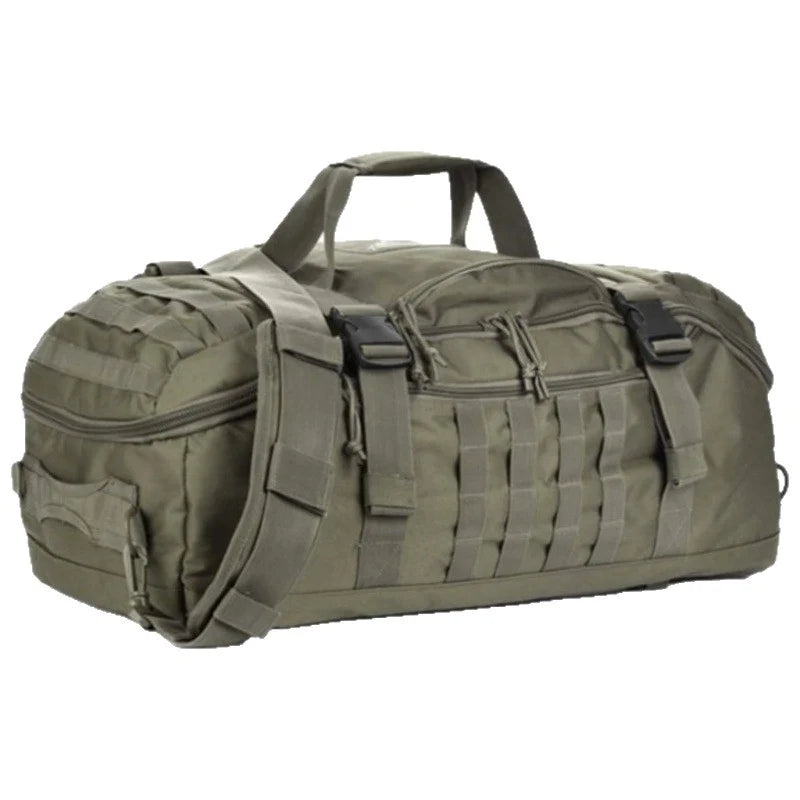 Tactical Travel Bag Weather-Resistant Multiple Compartments