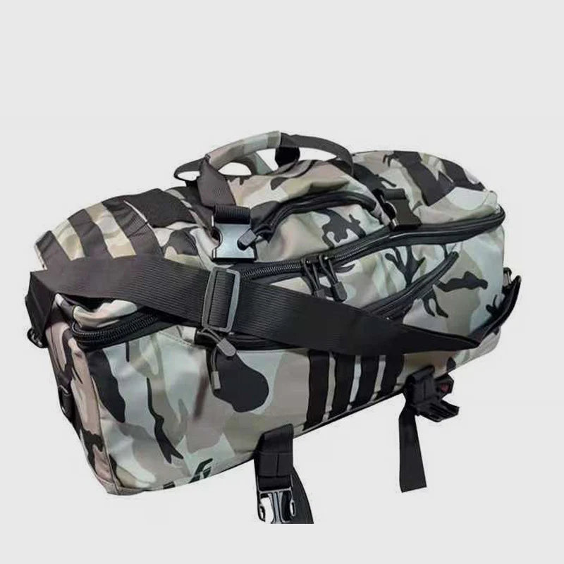 Tactical Travel Bag Weather-Resistant Multiple Compartments
