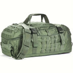 Tactical Travel Bag Weather-Resistant Multiple Compartments