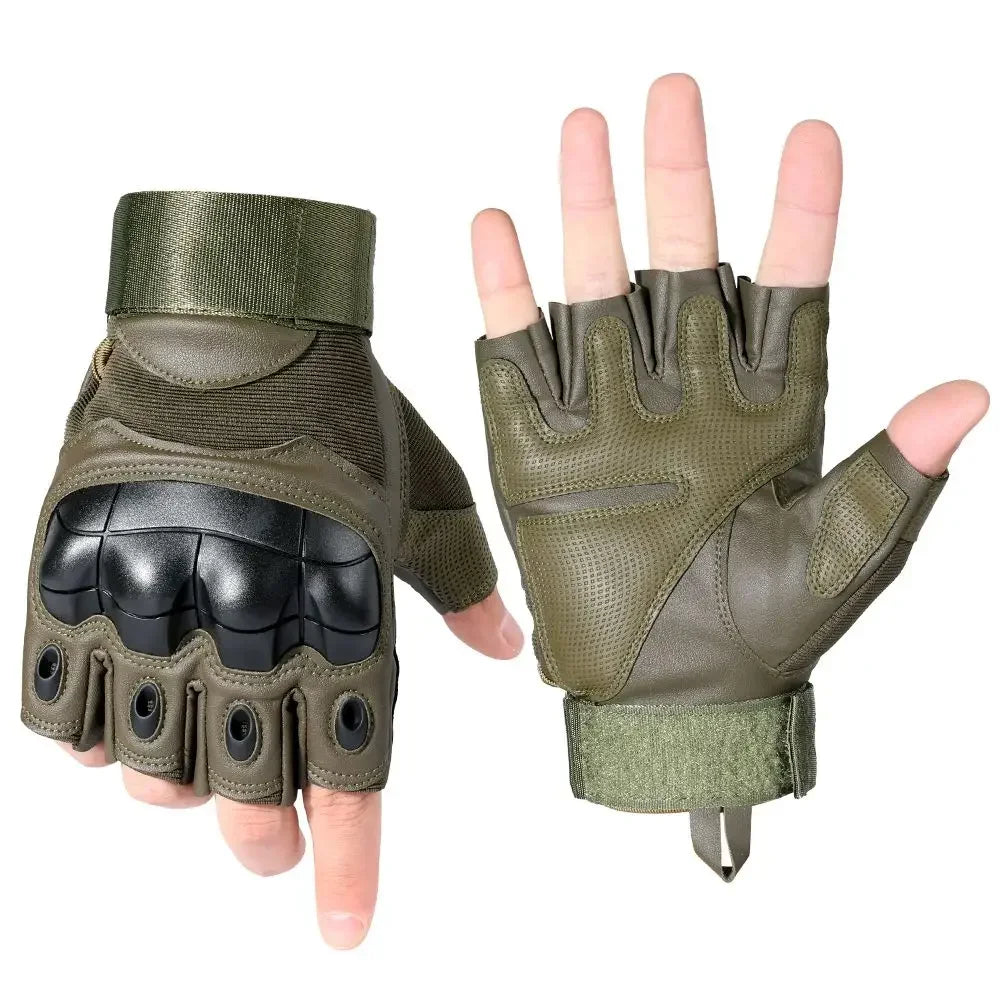 Tactical Work Gloves Impact-Resistant Touchscreen Non-Slip Grip