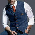 Tailored Vest Structured Fit Durable Fabric