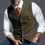 Tailored Vest Structured Fit Durable Fabric