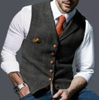 Tailored Vest Structured Fit Durable Fabric