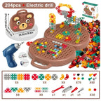 Take-Apart Animal Set Screw-Together Pieces & Case