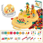 Take-Apart Animal Set Screw-Together Pieces & Case