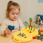 Take-Apart Animal Set Screw-Together Pieces & Case