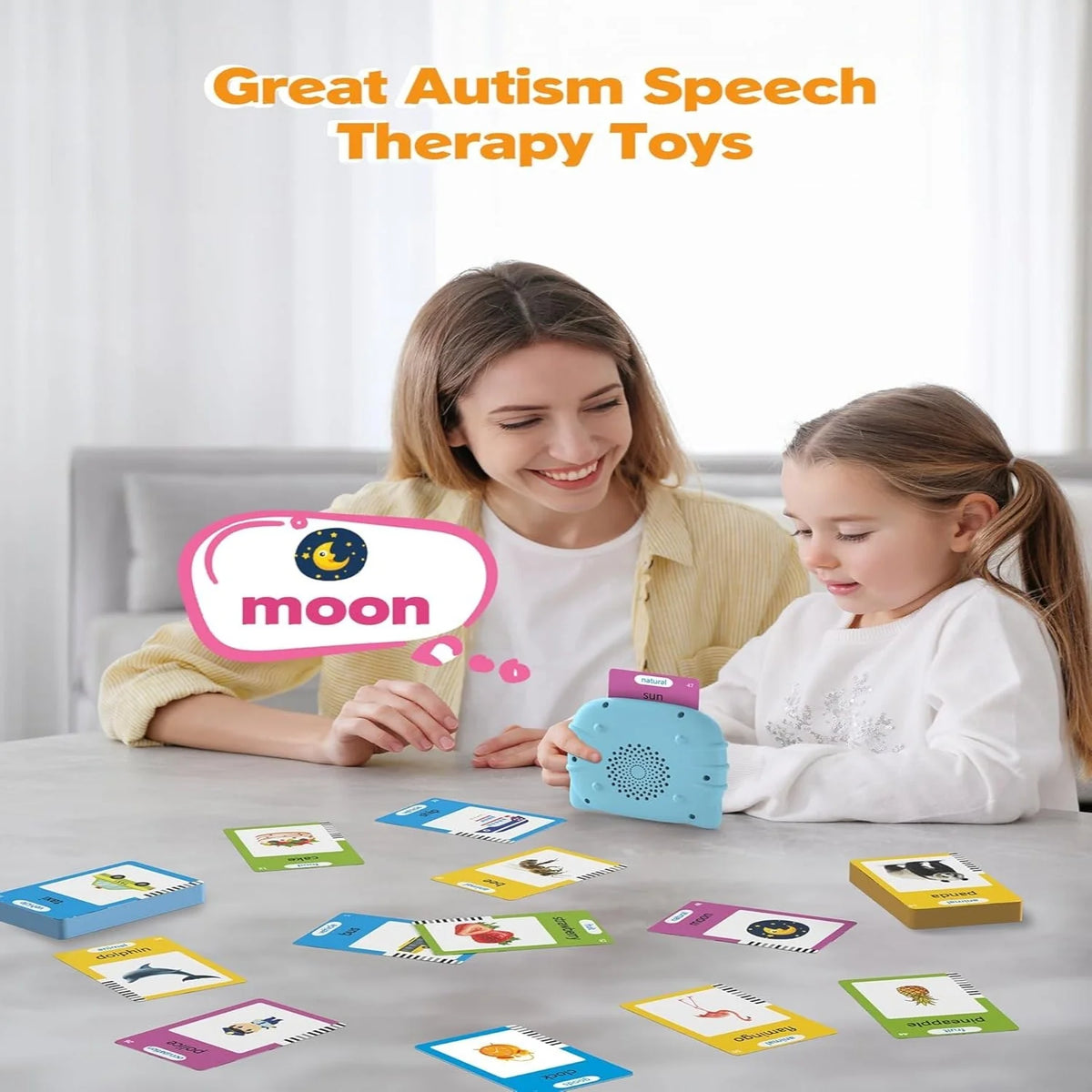 Talking Flash Cards Handheld Audio Clear Pronunciation