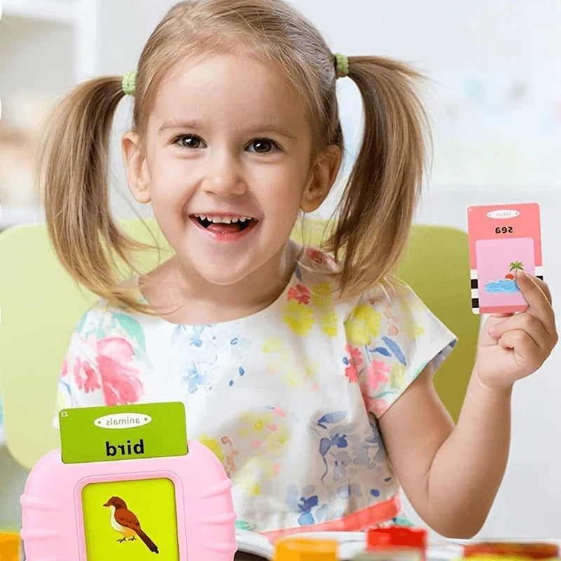 Talking Flashcard Set Audio Pronunciation Replay & Volume Control
