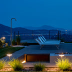 Tall Stainless Steel Warm-White LED Post Light