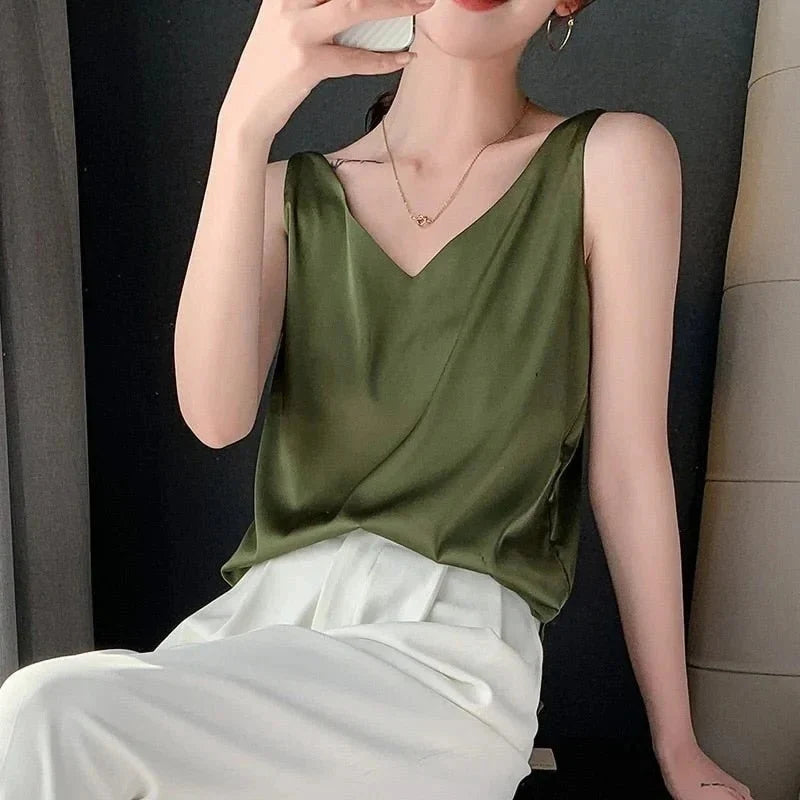 Tank Top Silky-Soft Breathable Minimalist Design