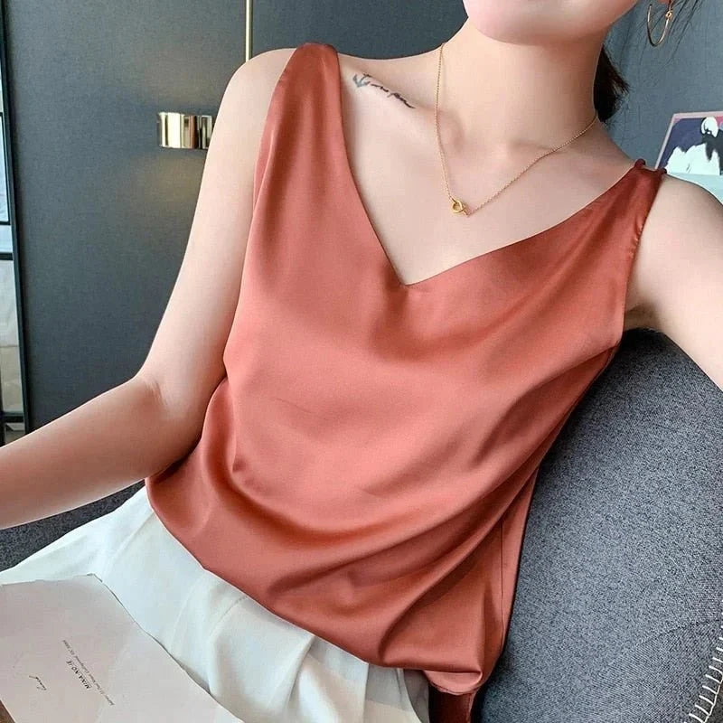 Tank Top Silky-Soft Breathable Minimalist Design