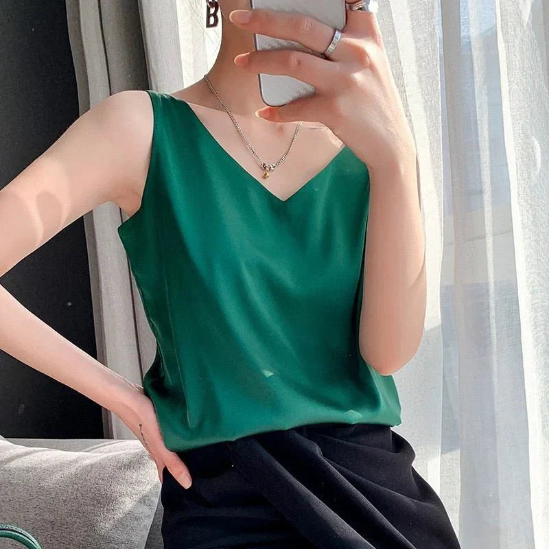 Tank Top Silky-Soft Breathable Minimalist Design