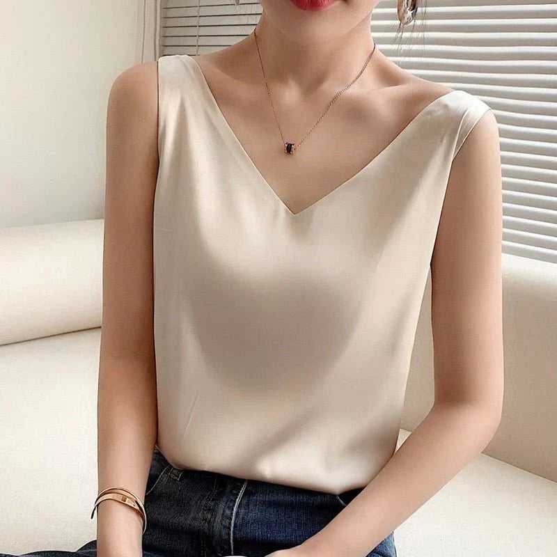 Tank Top Silky-Soft Breathable Minimalist Design