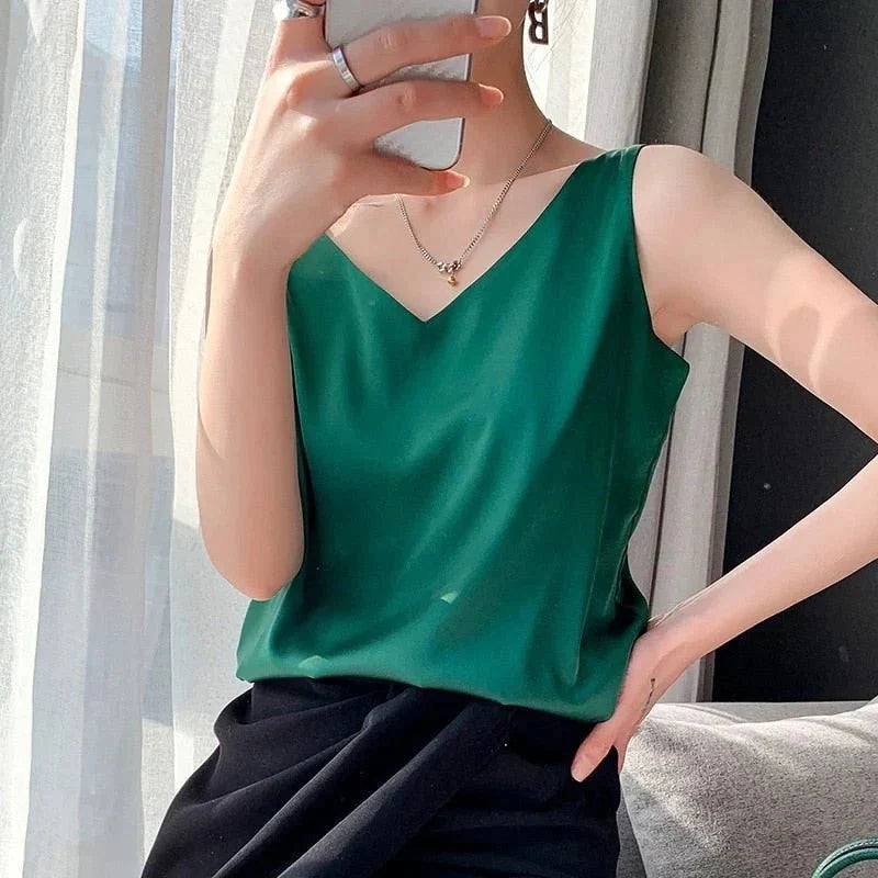 Tank Top Silky-Soft Breathable Minimalist Design