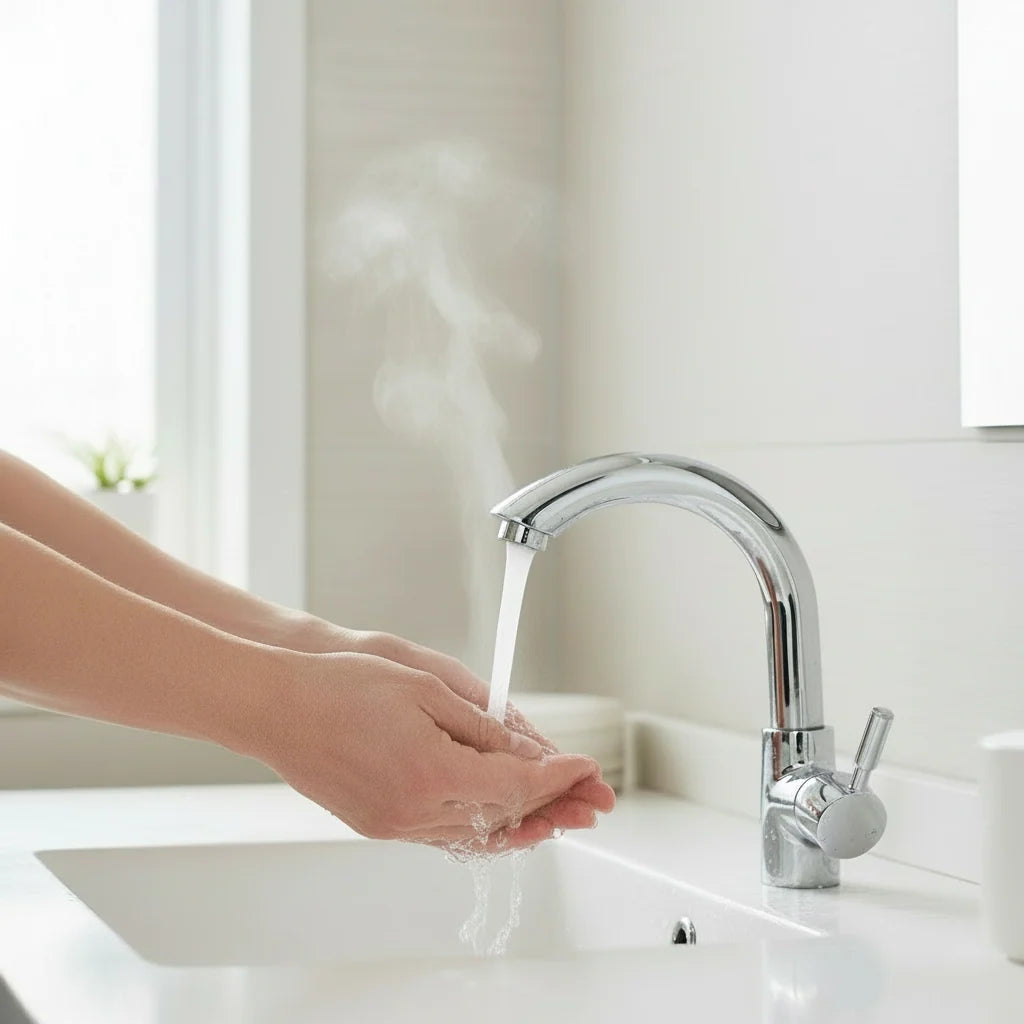Tankless Water Heater Compact On-Demand Auto Protection