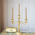 Taper Candle Candelabra Adjustable Arms & Weighted Base