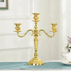 Taper Candle Candelabra Adjustable Arms & Weighted Base