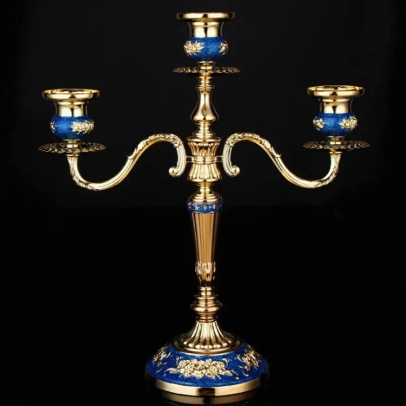 Taper Candle Candelabra Adjustable Arms & Weighted Base